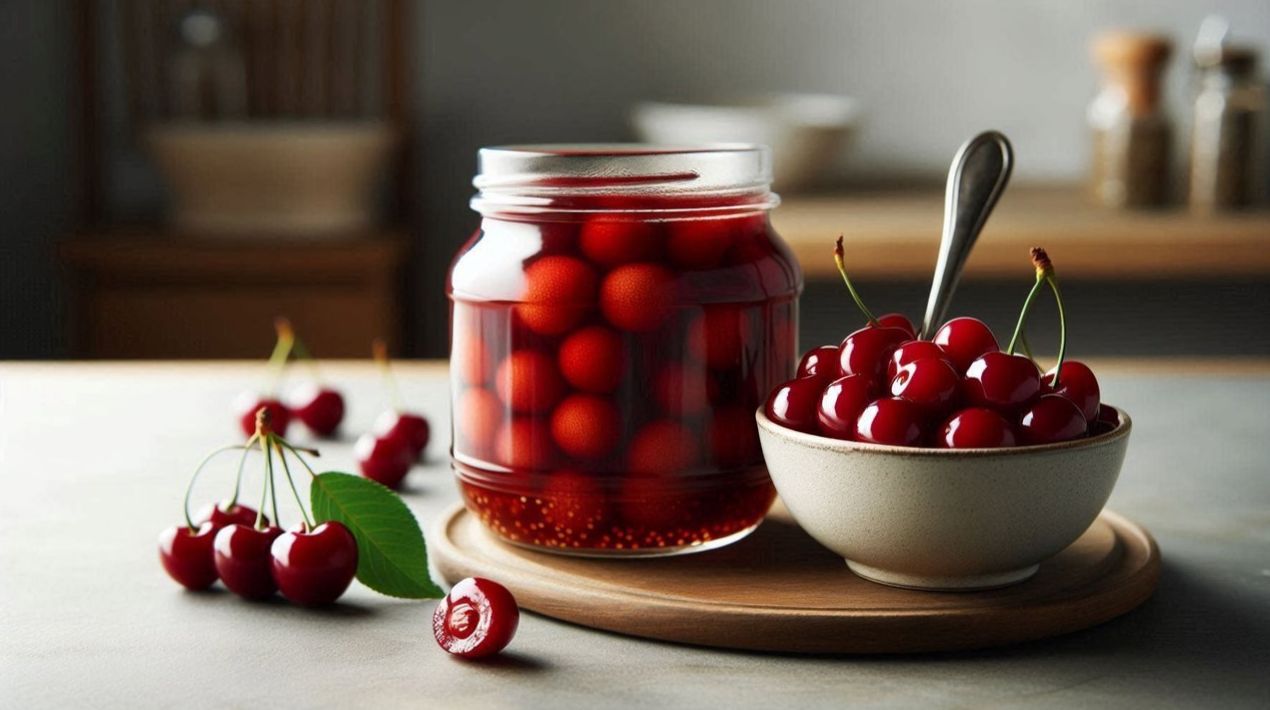 ترفند تهیه ترشی آلبالوی لوکس تابستانی در خانه؛ خوش‌رنگ، خوش‌طعم و رستورانی!