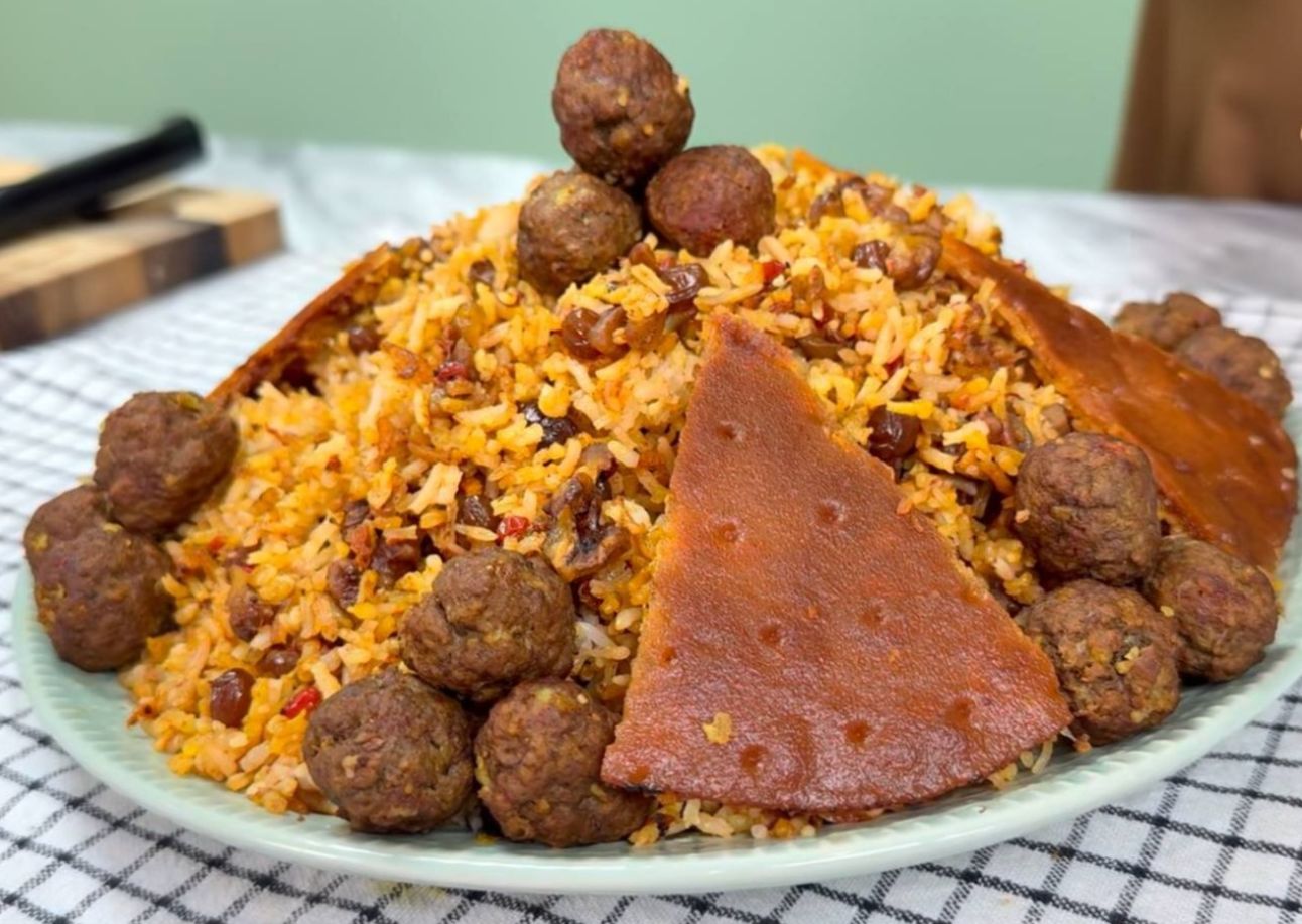 دستور پخت آسان روز| طرز تهیه گردو پلو؛ یک غذای مجلسی ساده و خوشمزه شهرکرد