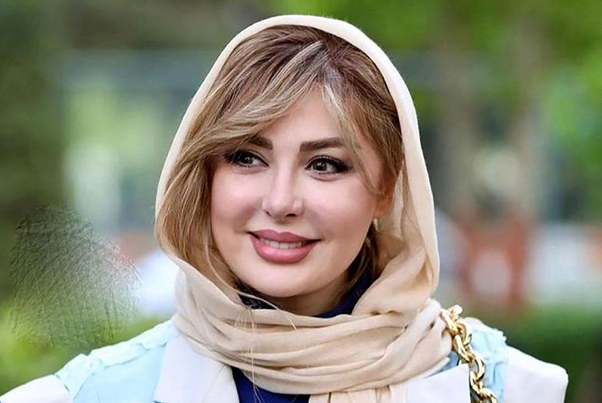 استایل بهاری نیوشا ضیغمی با پیراهن گل‌دار و گلدوزی‌های پر جزئیات!