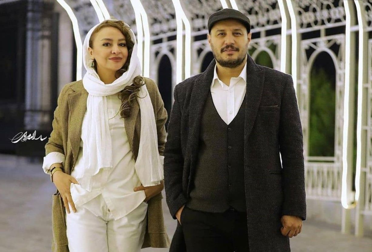 جواد عزتی و مه‌لقا باقری، زوج هنرمند در جشن نامزدی خاص‌شان!