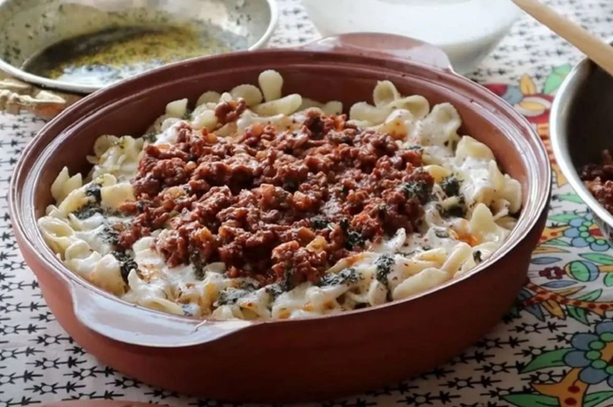 طرز تهیه پاستای ترکی، یک پاستا ترکیهای خوشمزه و فوری