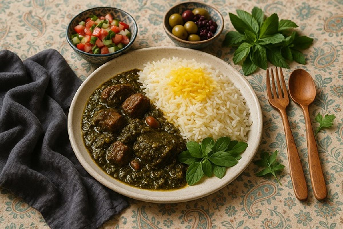 راز خوشمزگی قورمه سبزی؛ دستور پختی که هر خانواده ایرانی باید بداند!