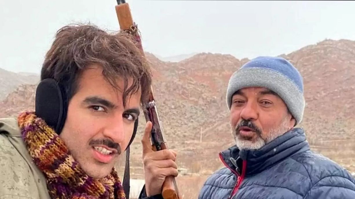 جشن تولد بامزه پاشا جمالی بازیگر سریال “ون خ با تم بچگانه