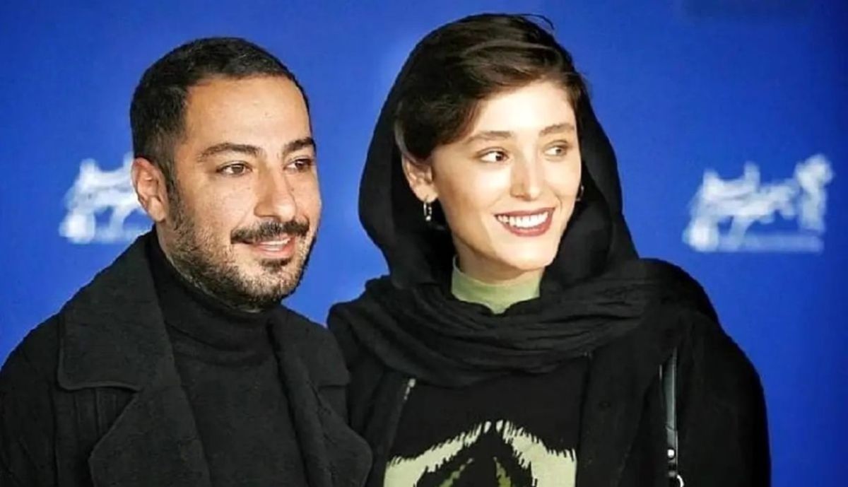 تیپ و استایل نوید محمدزاده و فرشته حسینی در اکران یک فیلم